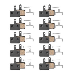 10페어 레진 자전거 자전거 디스크 브레이크 패드 저소음 산악 자전거 브레이크 패드 조용한 유압 디스크 브레이크 패드 내구성