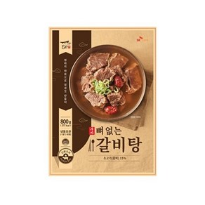 강부자 역대최저가/SK단독 부자 뼈없는 갈비탕, 없음, 800g, 8개