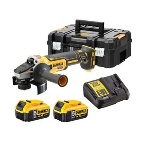 디월트 충전 그라인더 DCG405P2 (20V 5Ah 배터리2개), 1개