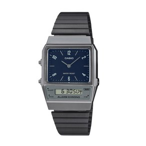 카시오 시계 AQ-800EB-2A 손목시계 남녀공용 듀얼타임 메탈밴드 전자시계 CASIO 정품