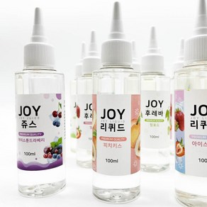 [2+1] 조이리퀴드 100ml 식품첨가물 액상 향료 플레이버 슬라임 아로마조이, 청포도향 100ml X 3