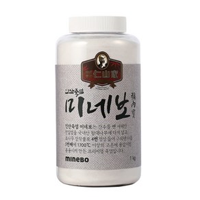 [정품] 인산가 미네보 분말(가루) 1kg / 5회죽염, 1개