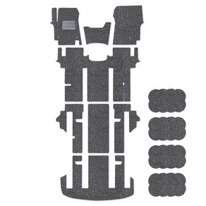 [모트라이너] 현대 신형 스타리아 라운지 투어러 7인승 9인승 11인승 123열 트렁크 풀세트 차량용 코일매트, 레드, 컨텐츠 참조