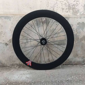 90림 픽시 휠셋 한쌍 블랙 전후면 삼발이 700C 뒷면 픽시휠셋 트랙 사이클 451, 70mm 앞바퀴, 1개