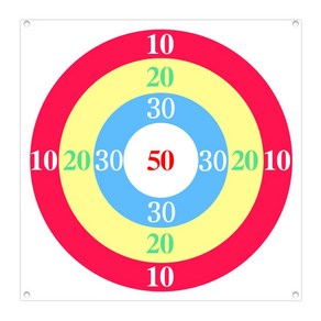 과녁 오재미 2m DD-12759 신발양궁 과녁판 던지기, 단품, 1개