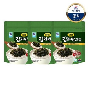 [KT알파쇼핑][사조대림] 파래김자반볶음 70g x3개, 3개