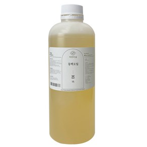 수제나라 동백오일 500ml~1L 동백기름 카멜리아 자연의숲 천연식물성보습오일 바디 페이스 헤어마사지 천연화장품 천연비누 원료, 1L, 1개