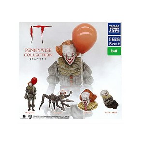 IT PENNYWISE COLLECTION CHAPTER 2 전4종 세트 풀콤프 달그락달그락 캡슐토이, 1개