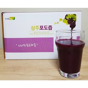 첨가물 없는 상주 모동 100% 포도즙, 포도즙 1박스, 1개, 4.4L