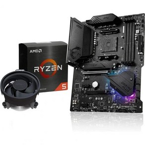 INLAND 마이크로 센터 AMD Ryzen 7 7800X3D 8Coe 16Thead 데스크탑 프로세서 번들MSI PRO X670P WiFi Po Seies 마더보드 포함, AMD Ryzen 5 5600X + MSI MPG B5, 1개