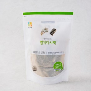 [메가마트]석하 멸치 다시팩 16g*8봉, 128g, 1개