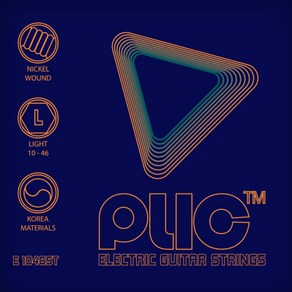 PLIC E1046ST 일렉기타줄 010-046 elec sting, 단품, 1개