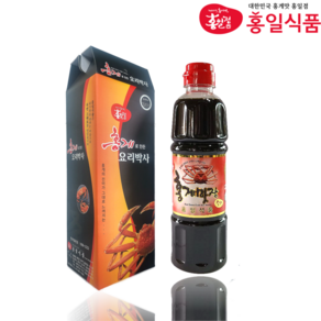 홍일 홍게맛장 900ml 단품 선물세트 선물박스포함 편스토랑 홍게간장 W.A.T.B, 1개