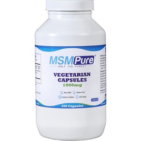 Kala Health MSM Pue 1000mg 250정 유기유황 순수증류 MSM, 1개