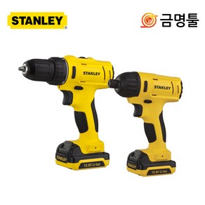 스탠리 SCDI12S2 충전콤보세트 10.8V 1.5AH 2팩 임팩+드릴세트, 1개