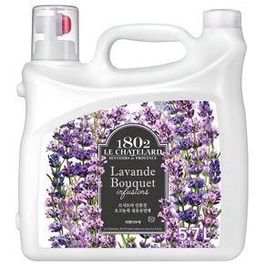 르샤트라1802 인퓨전 초고농축 섬유유연제 라벤더부케향 본품, 5.7L, 1개