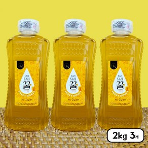 동화양봉 사양벌꿀, 2kg, 3개