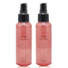 어퓨 라즈베리 식초 헤어 미스트 105ml+105ml 약산성