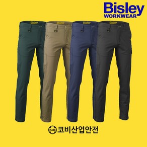 Bisley비즐리 워크웨어 스트레치 코튼 드릴 카고 팬츠 BPC6008