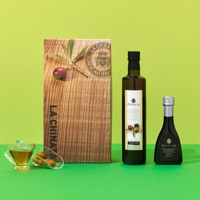 [공식] 라치나타 보니또세트 1호 (엑스트라버진 클래식+발사믹), 1개, 500ml, 올리브오일 클래식 500ml, 트러플 발사믹 150ml