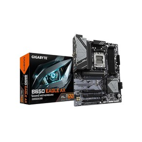 GIGABYTE B650 EAGLE AX AMD Ryzen 7000/8000 시리즈 프로세서 지원 Socket AM5 DDR5 ATX 메인보드 B650 EAGLE AX MB6461