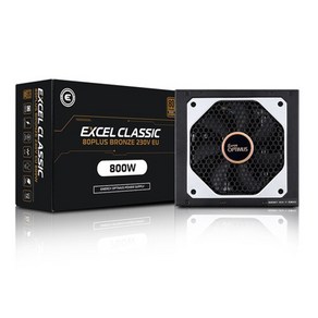 에너지옵티머스 EXCEL CLASSIC 800W 80PLUS BRONZE 230V EU