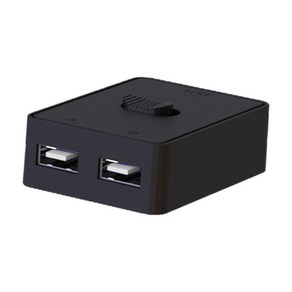 USB 프린터 공유 장치 주변 장치 스위처 박스 컴퓨터 PC용 1 in 2 또는 2 in 1 Out 양방향 USB 스위처 선택기