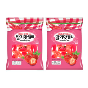 일광제과 딸기맛 젤리 280g, 2개