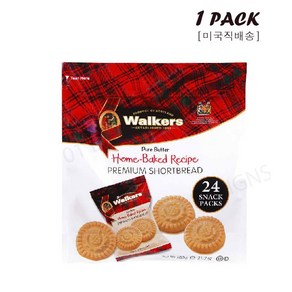 [미국직배송]워커스 프리미엄 쇼트브레그 라운드 쿠키 Walkes Pemium Shotbead Cookies, 1개, 600g