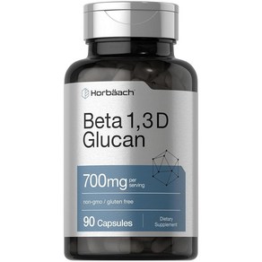 호바흐 1 3D 베타글루칸 1000 mg 90정 Hobaach Beta Glucan 1 3D 1000 mg 90 Capsules, 1개