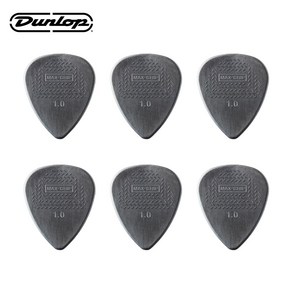 지엠뮤직_세트(6개)던롭피크 449R1.0 Max Grip 1.0mm Standard Dunlop Pick (No.146세트)