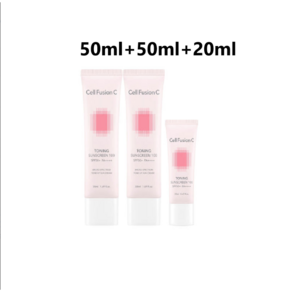 셀퓨전씨 토닝 썬스크린 100 SPF 50+ PA++++, 90ml, 1개