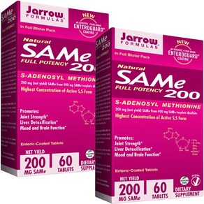 재로우 SAMe 200mg 타블렛 비건 글루텐 프리