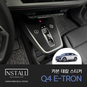 아우디 Q4 e-트론 카본 데칼스티커