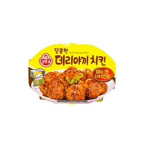 오뚜기 달콤한 데리야끼치킨 12개 3분요리 즉석조리, 1개