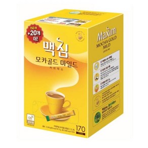 박보영커피 맥심모카골드 170T, 1박스, 12g, 170개입