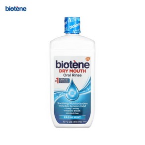 Biotene Dental Poducts 구강건조 완화 오랄 린스 프레시 민트 473ML 16FL oz), 1개