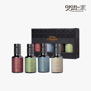 [도라지오] 프리미엄 엑스트라버진 올리브오일 모노 미니 쿼드팩 (100ml x 4개), 4개, 100ml