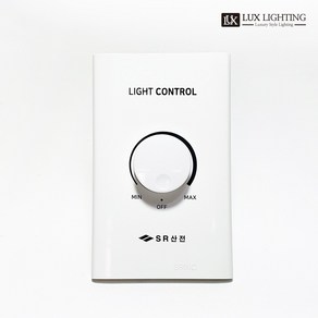 SR산전 조광기 백열등 LED 디밍 밝기조절 디머 스위치 국내생산, 일반형 조광기, 500W, 1개