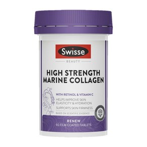 Swisse 스위스 뷰티 마린 콜라겐 60정 Beauty High Strength Collagen