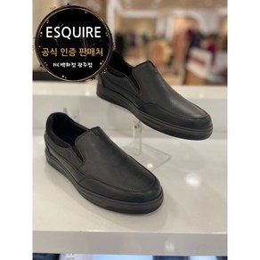[NC백화점광주]에스콰이아 남성 페니 장식 논슬립 소가죽 컴포트화-NC05 EQBF로퍼081BK