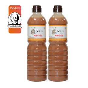 [김명수젓갈]뻑뻑이액젓 900ml 2개(15시 이전 주문건 당일출고), 2개