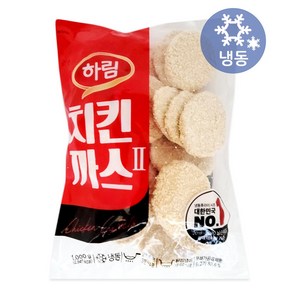 하림 치킨까스(2) 1kg/냉동 국산 닭고기 대용량 업소용 식자재 급식 햄버거 샌드위치 브런치 도시락 반찬, 1kg, 1개