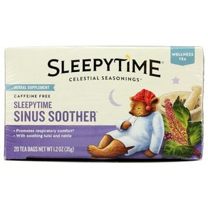 Celestial Seasonings Sleepytime Wellness Sinus Soo Celestial Seasonings Sleepytime Wellness Sinus So, 127.01g, 1개입, 1개