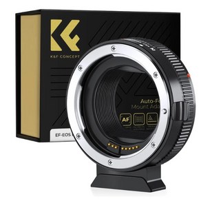 K&F Concept EF-EOS R II AF 캐논 EF 렌즈 - 캐논 RF 오토포커스 어댑터 - AF Adapter for Canon EF Lens to Canon R