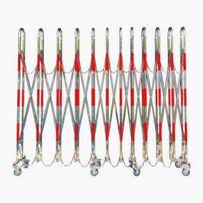 [안전몰] WS/ 아치형 스텐접이식 바리케이트 5M×H1500, 1개