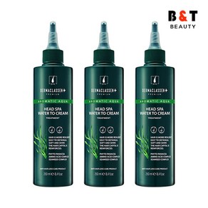 더마클라센 헤드스파 워터 탈모완화 트리트먼트 250ml x3