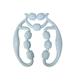 아이엠타이거 밸런스 요가 전신 나인휠 마사지릴, 블루, 1개