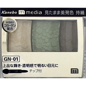 일본직발송 6. 【카네보우】 미디어 그라데칼라 아이섀도 GN-01 B00BEVBDJG, One Size, 1개