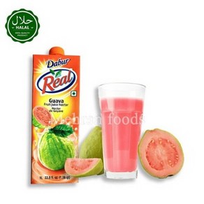 DABUR Real Guava Necta Juice 리얼 넥타 주스 5종, 1L, 1개